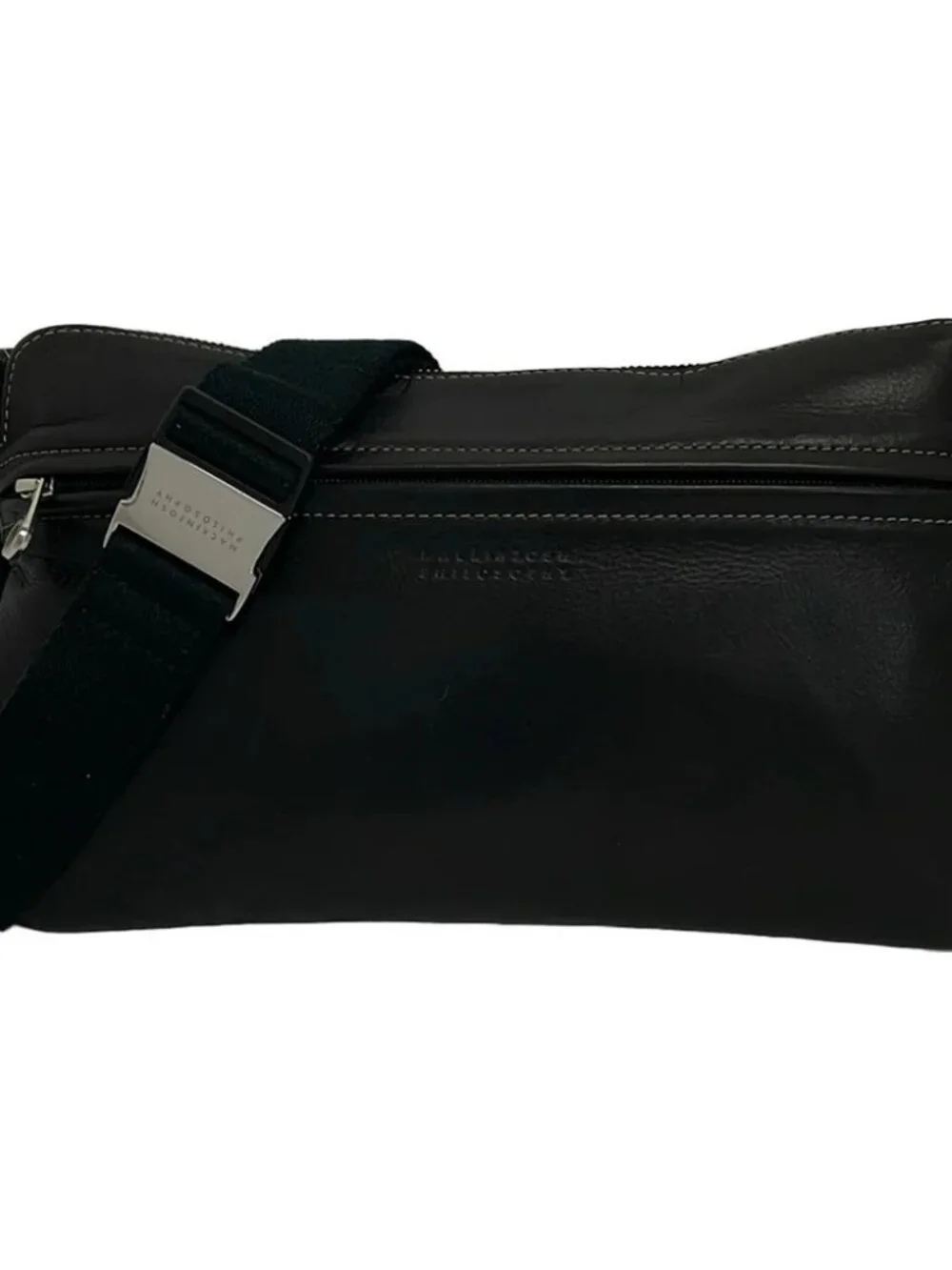 MACKINTOSH PHILOSOPHY Dark Brown Leather Shoulder Bag